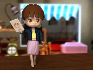 今日なに着ていくポーズ