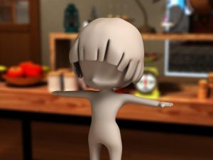 3DCGキャラモデル2