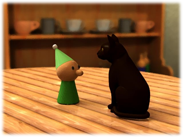 3DCG絵本6ページ