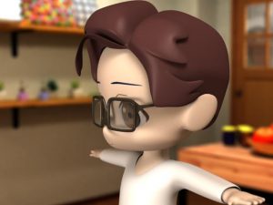 3DCGお父さん8