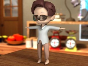 3DCGお父さん9