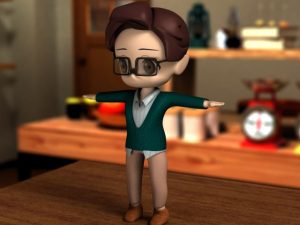 3DCGお父さん11