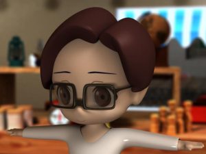 3DCGお父さん1