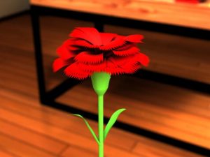 3DCGカーネーション2