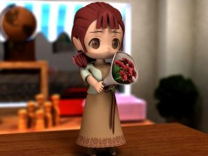 3DCGお母さん完成